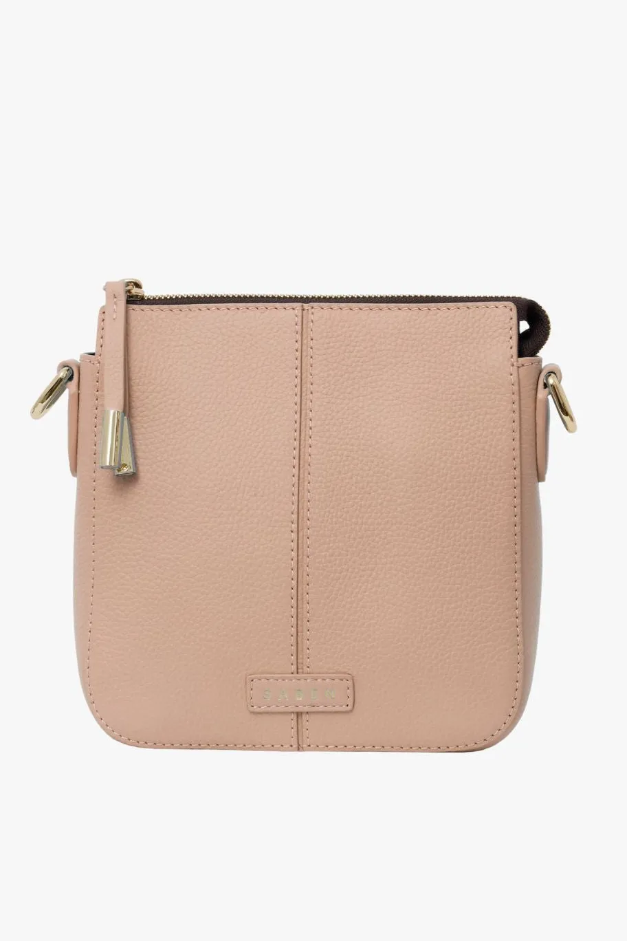 Saben Harrie Taupe Crossbody Bag