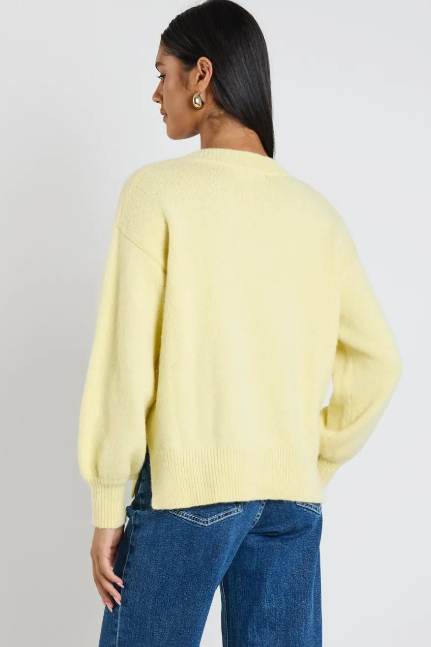 Ivy + Jack Harvest Butter V Neck Knit Jumper