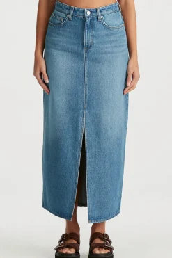 Riders by Lee Hi Pacific Fade Blue Maxi Skirt