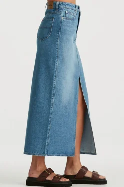 Riders by Lee Hi Pacific Fade Blue Maxi Skirt