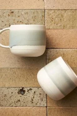 Robert Gordon High Tide Soft Blue White My Mugs