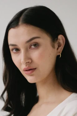 Sophie Hoop Gold Huggies EOL Earrings