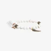 Lindi Kingi Howlite Cream and Gold Bracelet Set