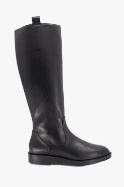 Sol Sana Huntley Black Low Heel Tall Boot