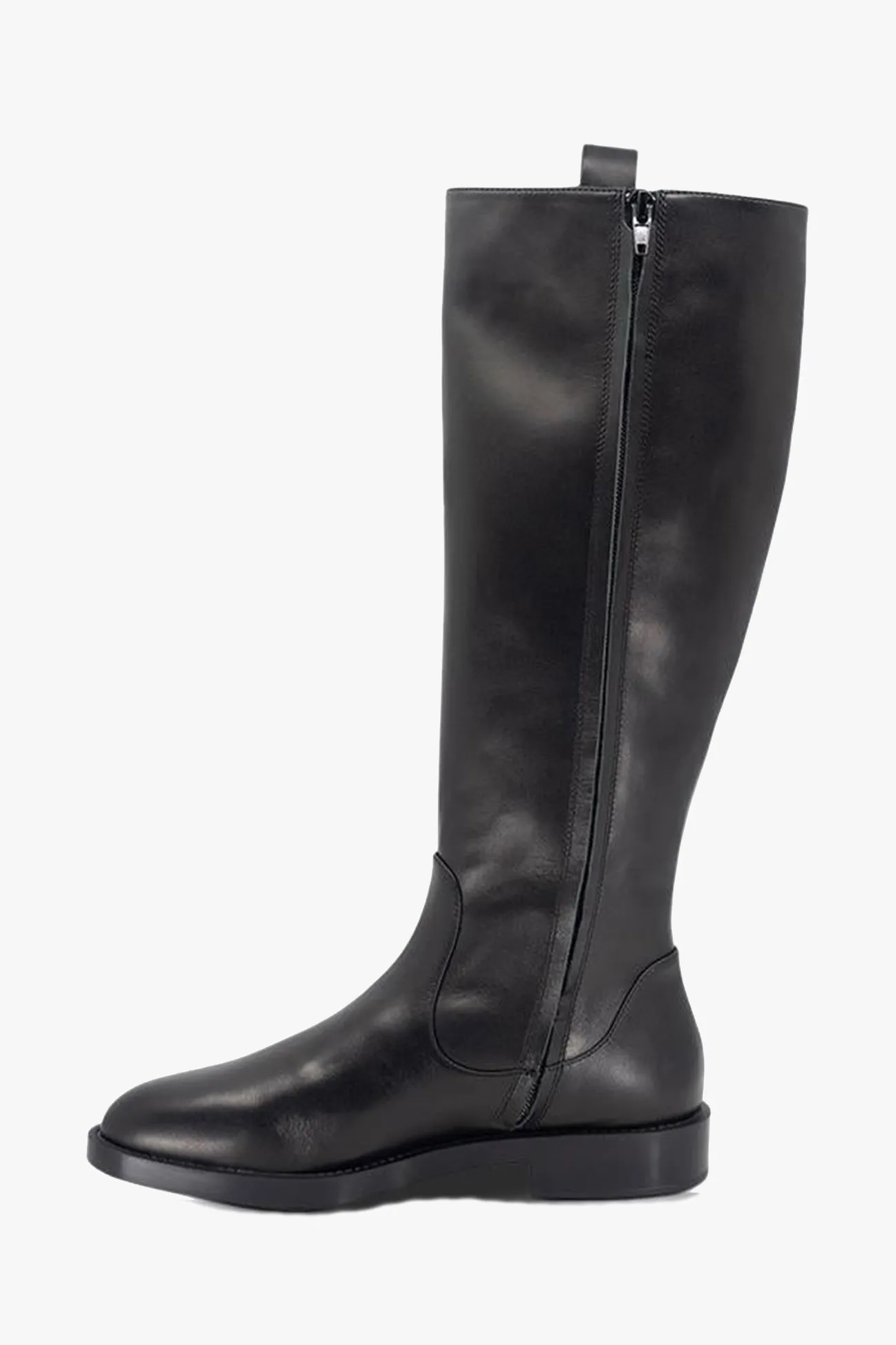 Sol Sana Huntley Black Low Heel Tall Boot
