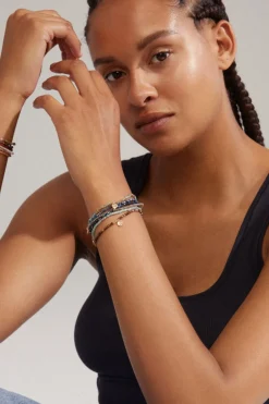 Pilgrim Indie Grey Mix Gold Plated EOL Bracelet