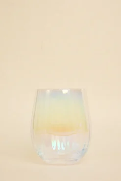 Willow u0026 Mae Iridescent Ripple Stemless Glass
