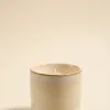 Flo's Home Ivory Glazed Ceramic Soy Wax Candle