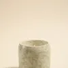 Flo's Home Ivory Green Splash Glazed Ceramic Soy Wax Candle