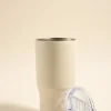 RE:UNION Label Ivory Stainless Steel 600ml Smoothie + Coffee Cup