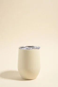 RE:UNION Label Ivory Stainless Steel 350ml Coffee + Wine Tumbler