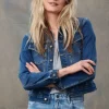 Pulz Jeans Jay Medium Blue Denim Jacket