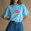 Araminta James Je'Taime Ice Blue Tee