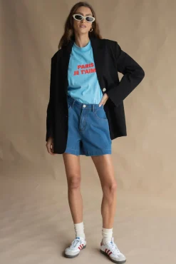 Araminta James Je'Taime Ice Blue Tee