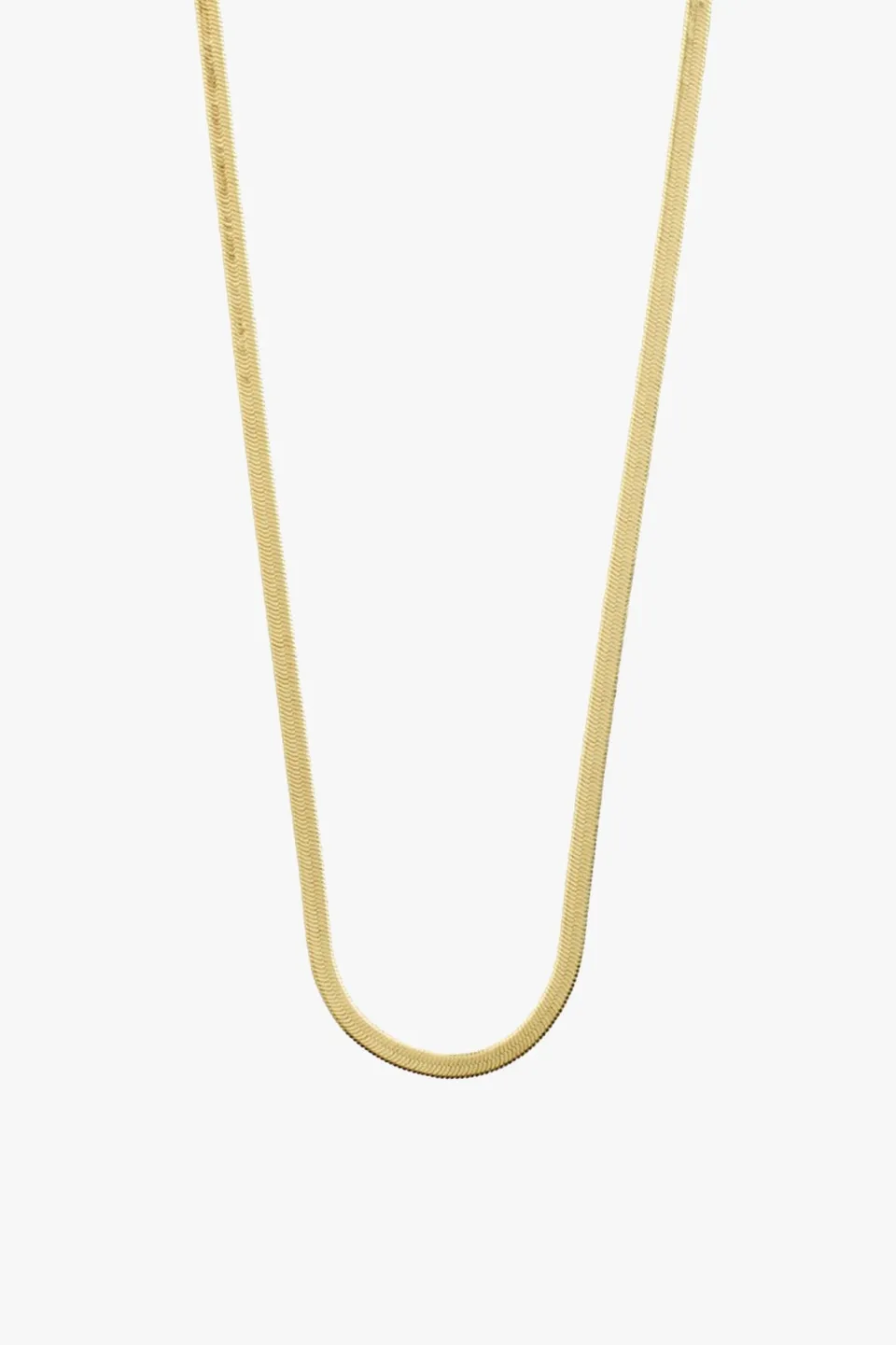 Pilgrim Joanna Gold Plated EOL Snake Chain Necklace