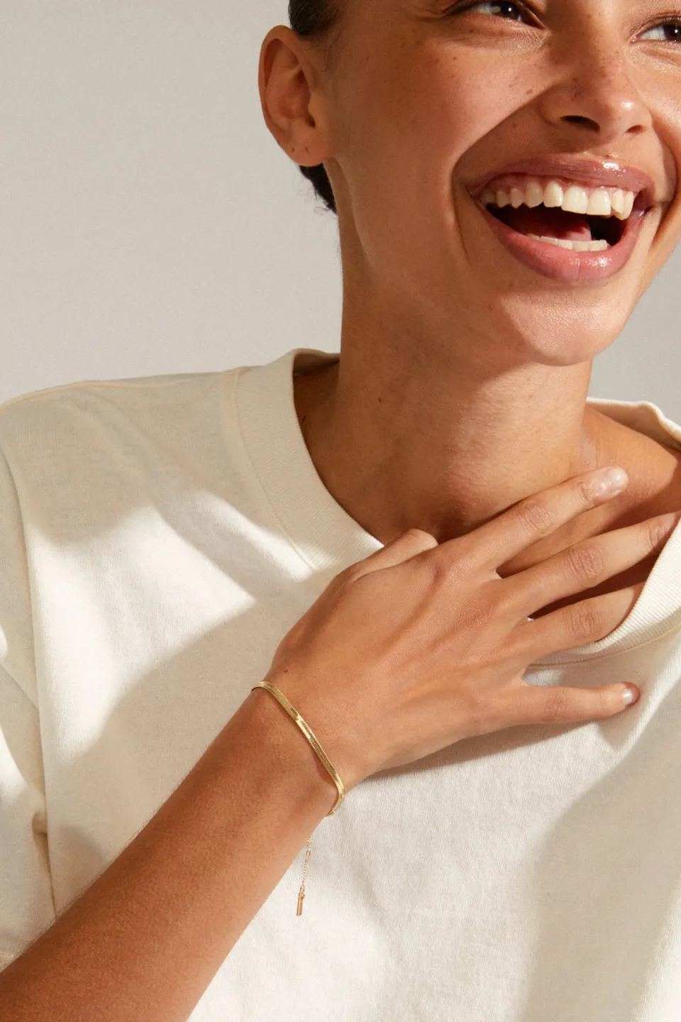 Pilgrim Joanna Gold Snake Bracelet