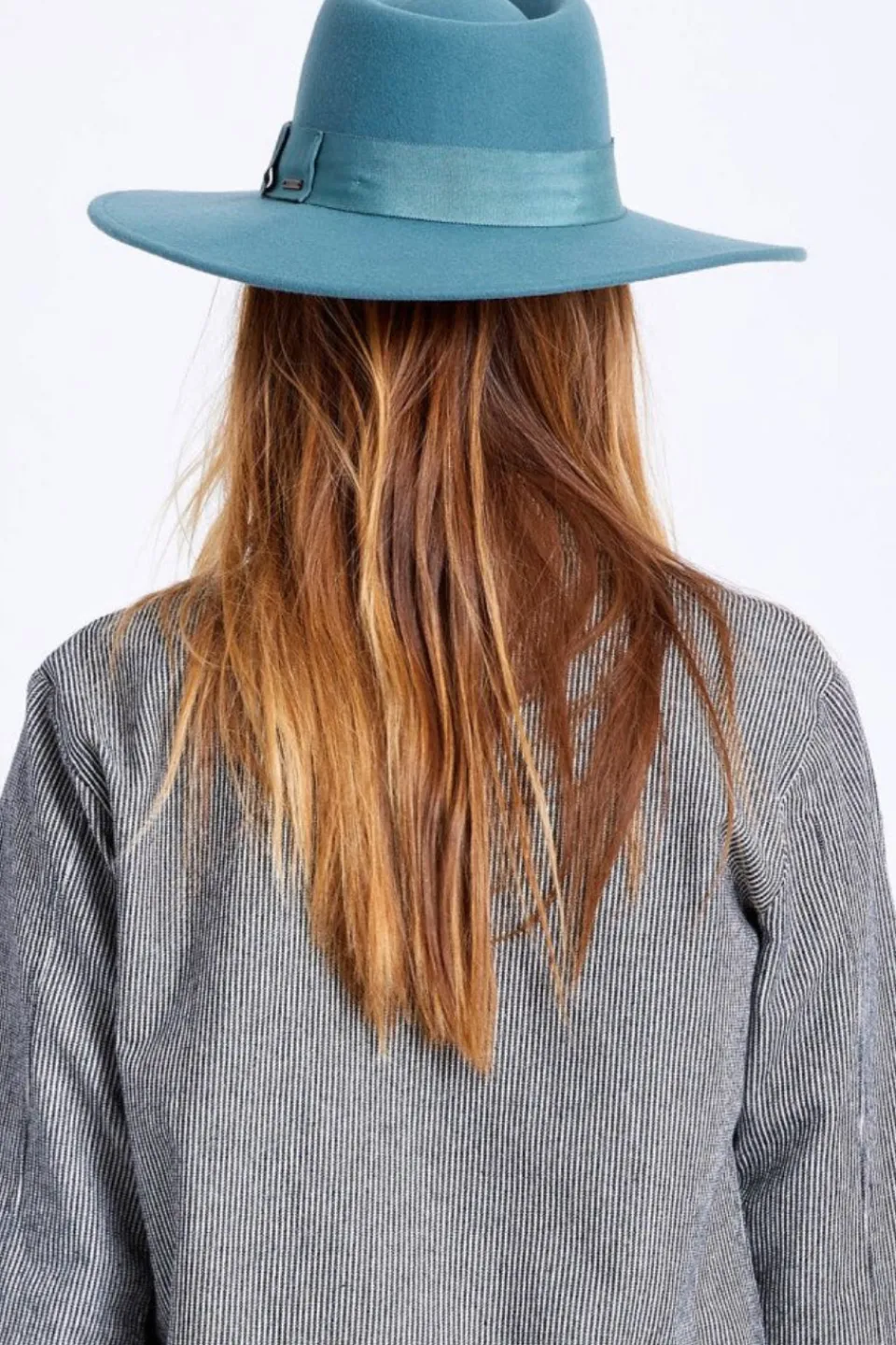 Brixton Joanna Silver Pine Felt Hat