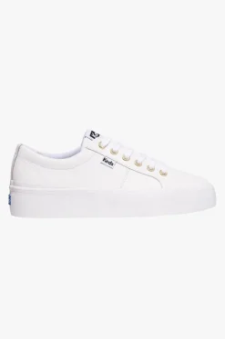 Keds Jump Kick Duo White Leather Low Sneaker