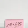 Huxter Just A Little Something Pale Pink Rose Gold Script Soap
