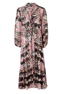 Curate Just One Thing Pink Floral Maxi Dress