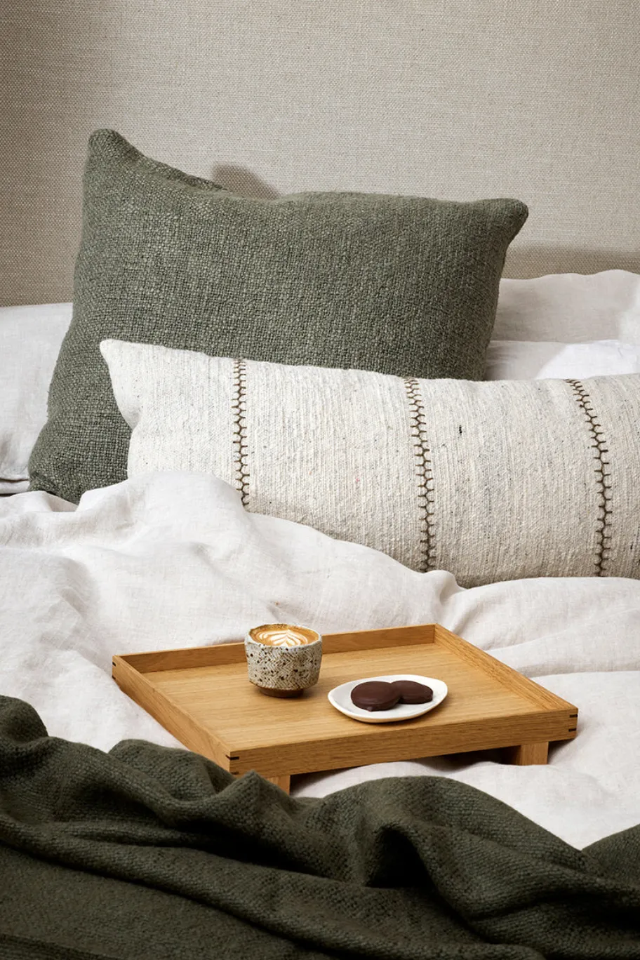 Baya Kalahari Ecru Feather Inner 40x90cm Cushion