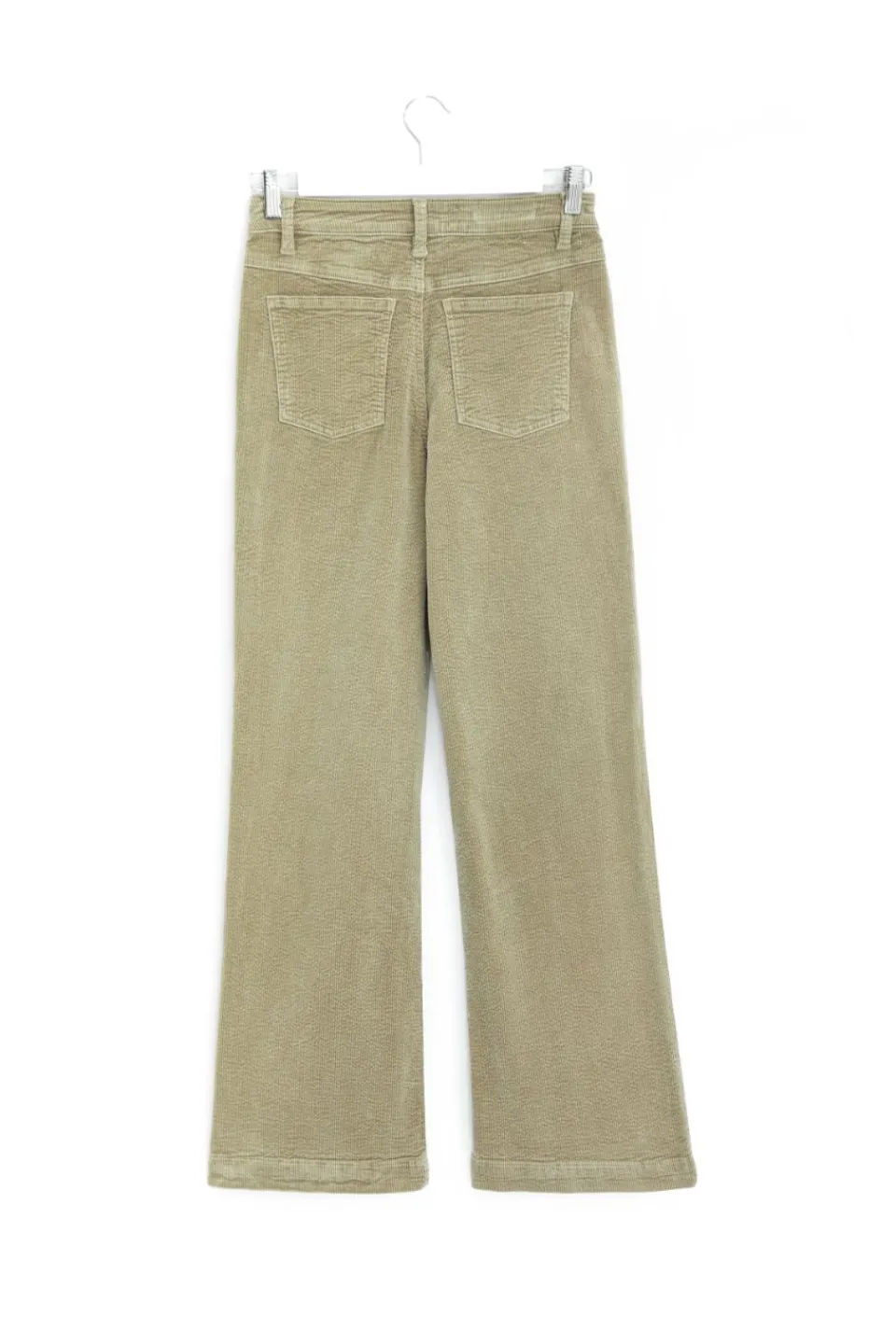 Among the Brave Karma Pumice Cord High Waist Long Wide Leg Pant