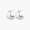 Pilgrim Kasia Recycled Silver-Plated EOL Earrings