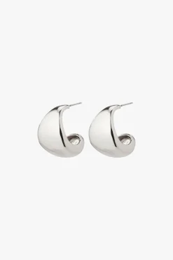 Pilgrim Kasia Recycled Silver-Plated EOL Earrings