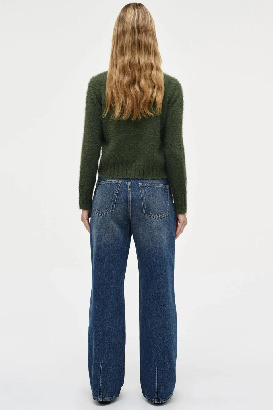 Neuw Kate Military Green Knit