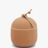 Firefly Candle Co. Keepsake Amberwood 113g Small with Lid Ceramic Candle