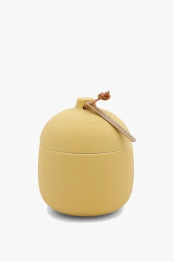 Firefly Candle Co. Keepsake Lemon + Hibiscus 113g Small with Lid Ceramic Candle