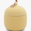 Firefly Candle Co. Keepsake Lemon+ Hibiscus 340g Large with Lid Ceramic Candle