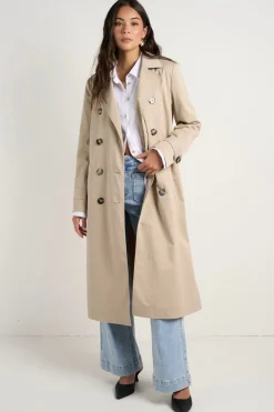 Stories be Told Kensington Stone Trench Coat