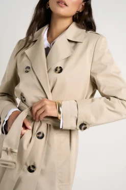 Stories be Told Kensington Stone Trench Coat