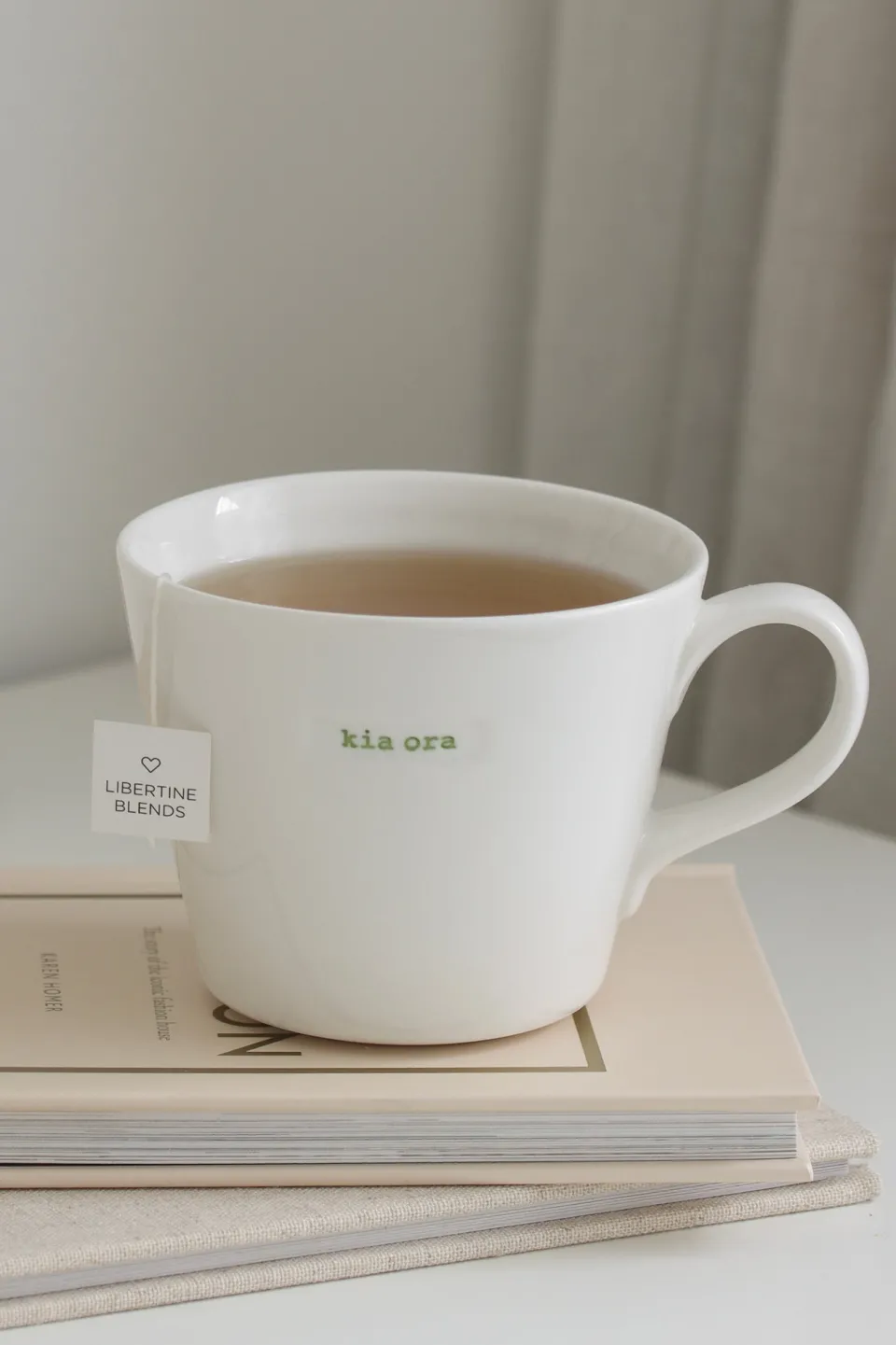 Keith Brymer Jones Kia Ora White Bucket 350ml Mug