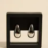 Queen of the Foxes Large Silver EOL Tear Drop Earrings