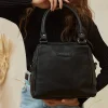 Status Anxiety Last Mountains Black Shoulder Bag
