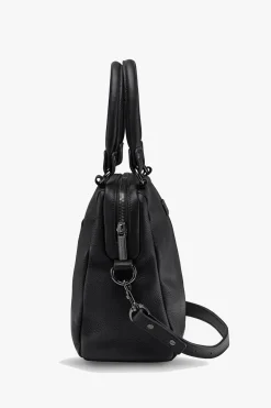 Status Anxiety Last Mountains Black Shoulder Bag