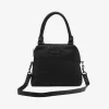 Status Anxiety Last Mountains Top Handle Black Bubble Shoulder Bag