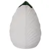CC Interiors Leaf Matt White Green Interior Vase 120x88x168cm