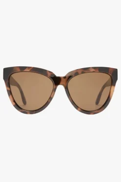 Le Specs Liar Liar Oversized Catseye Tort Brown Lens Sunglasses