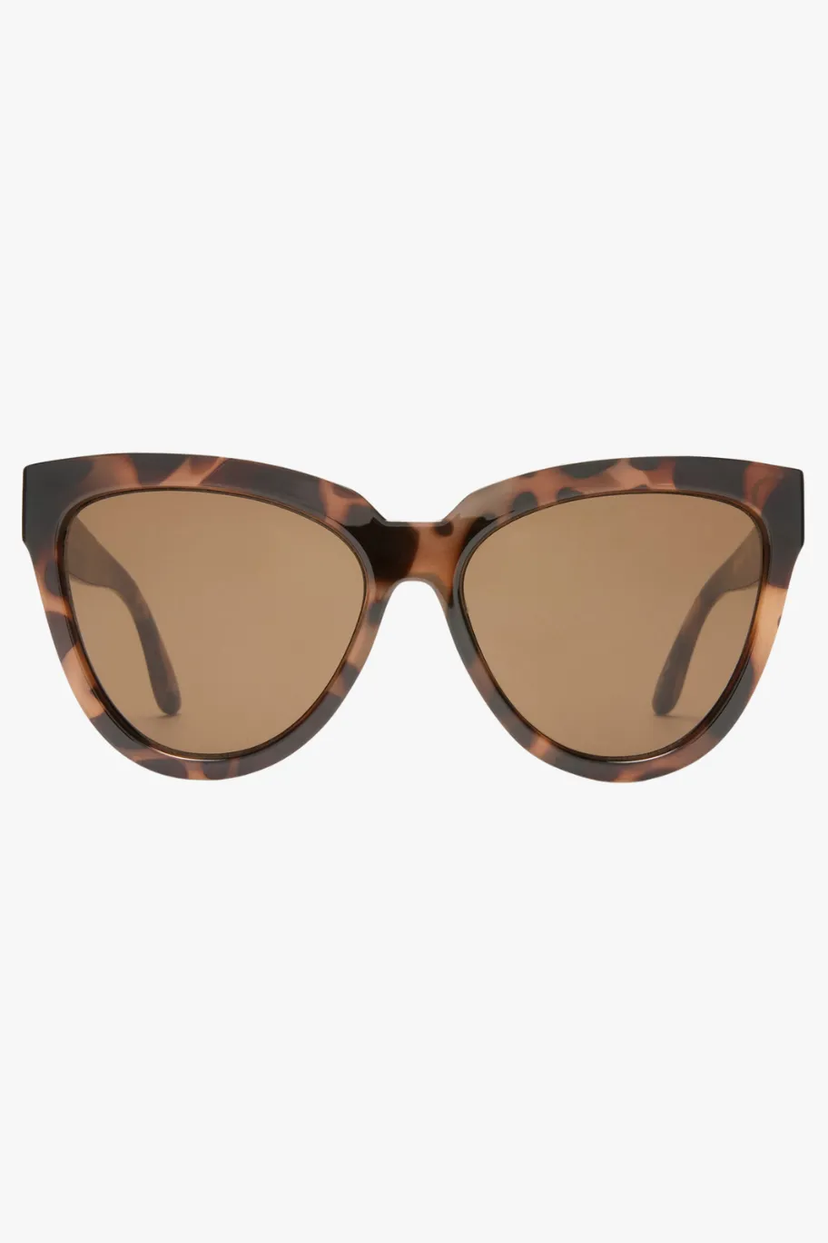 Le Specs Liar Liar Oversized Catseye Tort Brown Lens Sunglasses