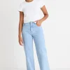 Among the Brave Lilah Light Blue High Waist Relaxed Leg Jean