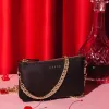 Saben Lily Crossbody Black Bag with Chain