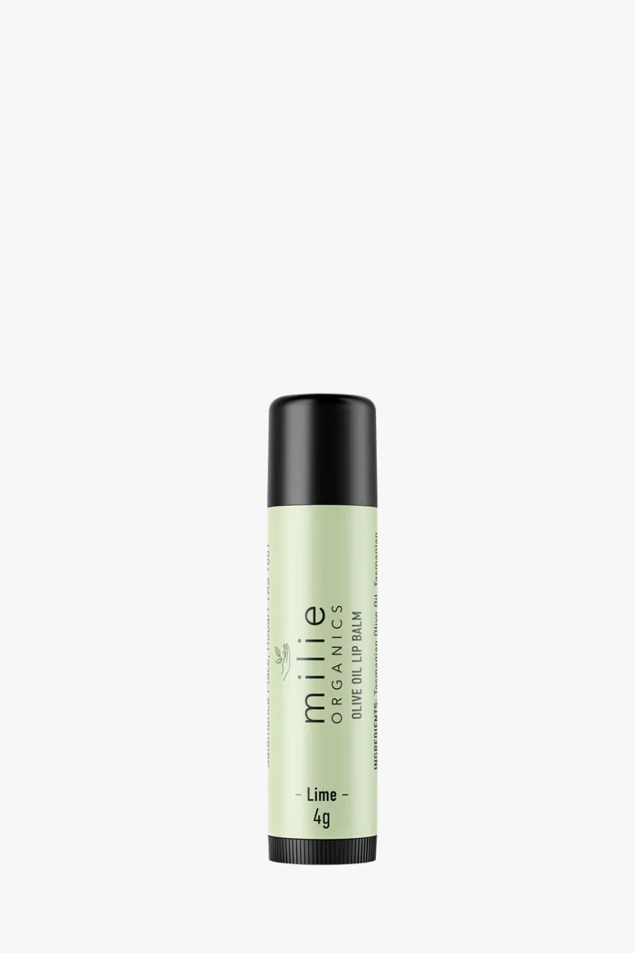 Milie Organics Lime Organic Olive Oil Lip Balm