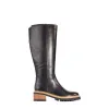 EOS Lindetta Black High Leather Boot
