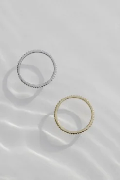 Sophie Lines Silver Medium EOL Ring