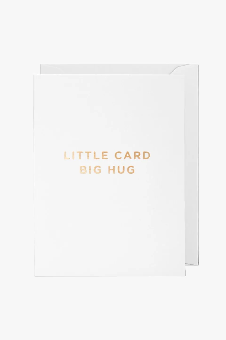 Kids Oxted Little Card Big Hug White Small Greeting Card