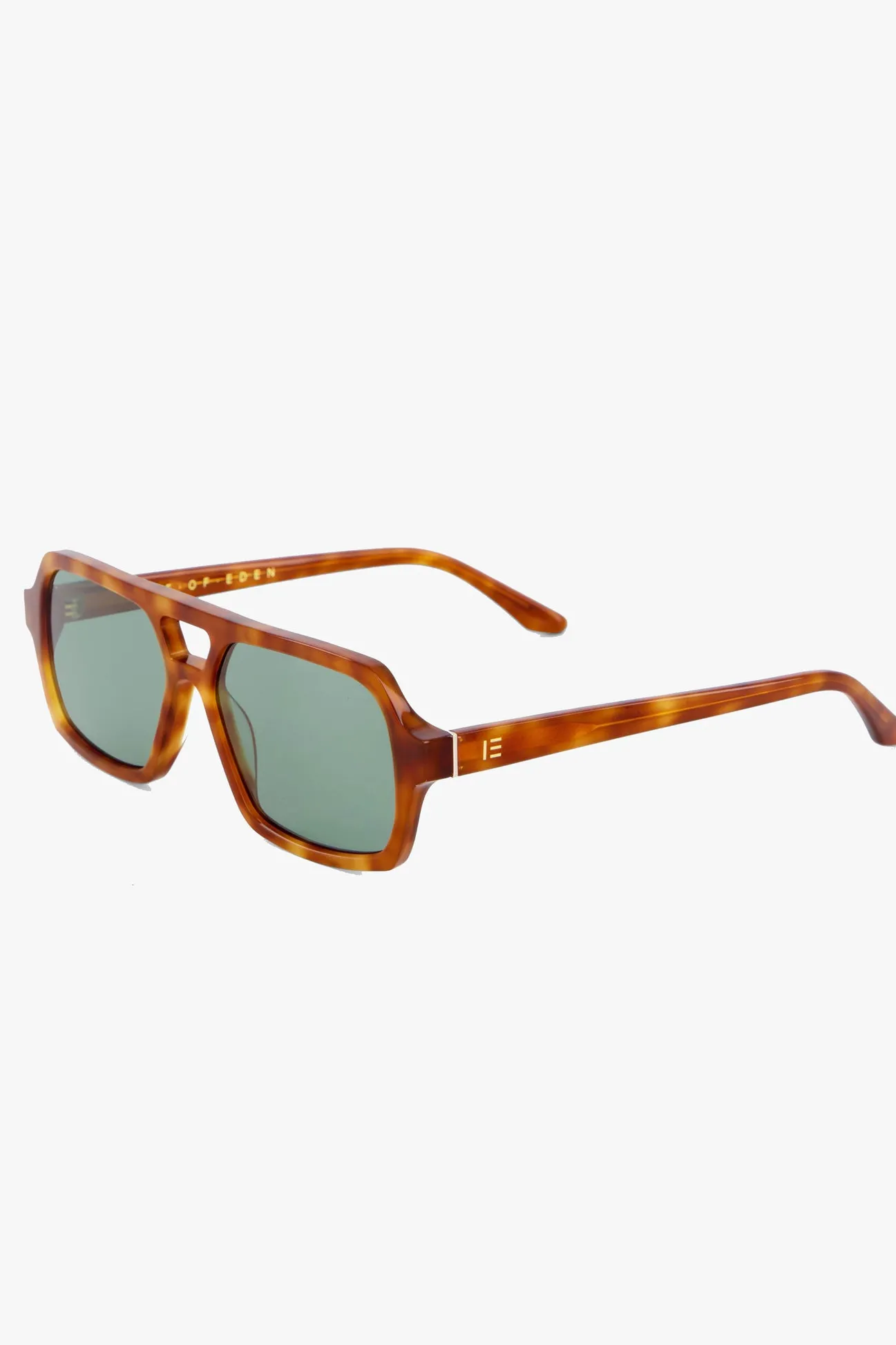 Isle of Eden Lola Honey Torte Aviator Sunglasses