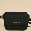 Among the Brave London Black Leather Small Crossbody Bag